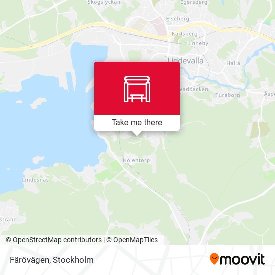 Färövägen map