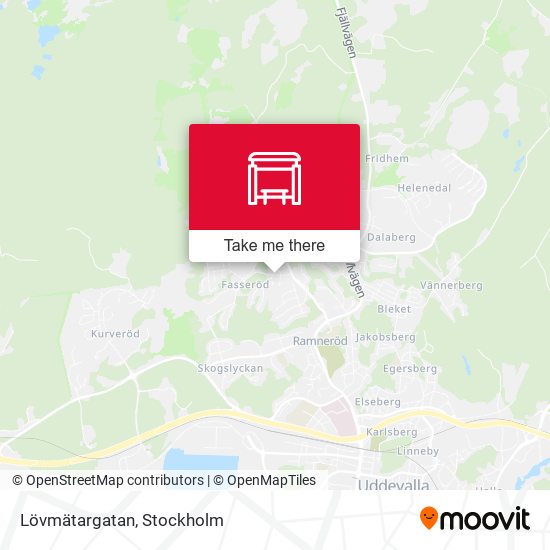 Lövmätargatan map