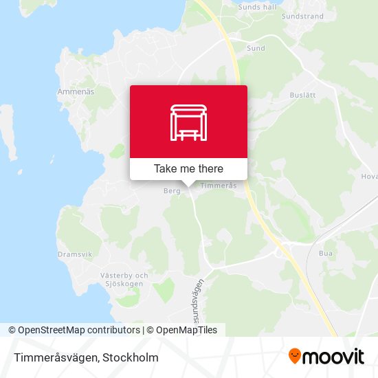 Timmeråsvägen map