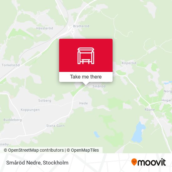 Småröd Nedre map