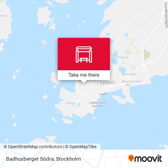 Badhusberget Södra map