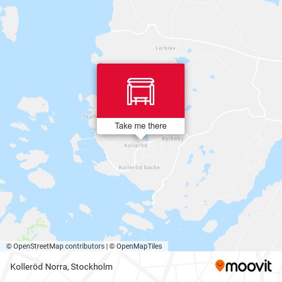Kolleröd Norra map
