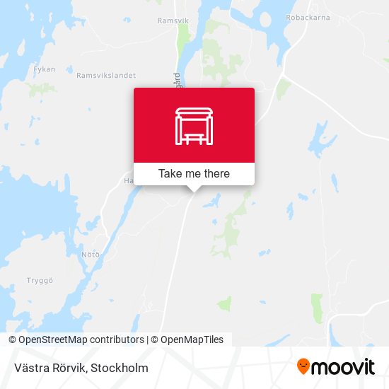 Västra Rörvik map