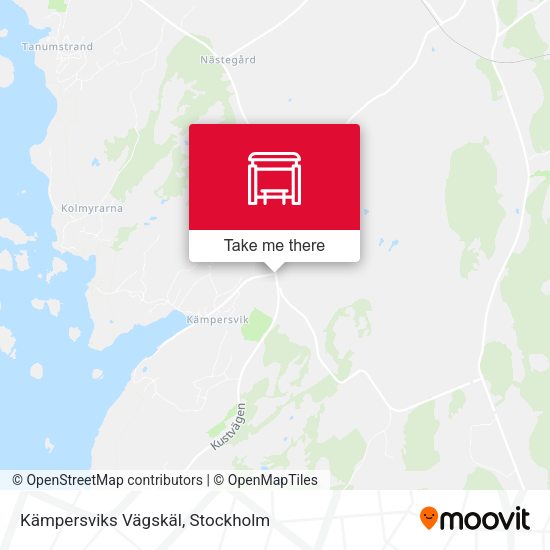 Kämpersviks Vägskäl map