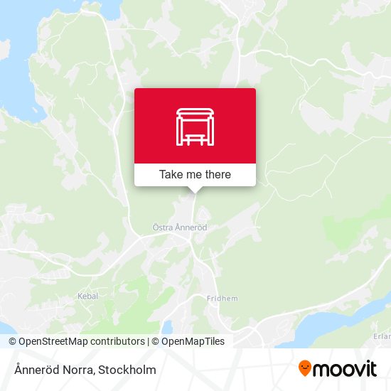 Ånneröd Norra map