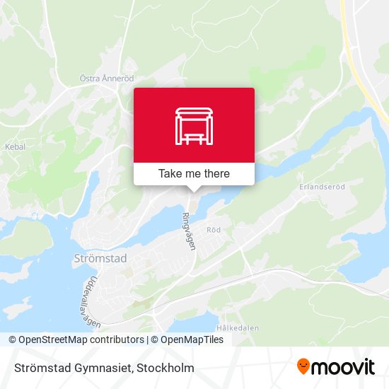 Strömstad Gymnasiet map