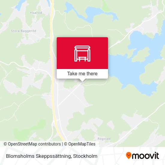 Blomsholms Skeppssättning map