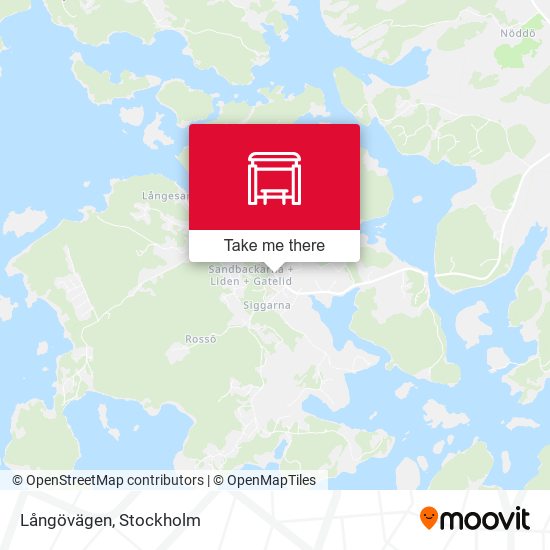 Långövägen map