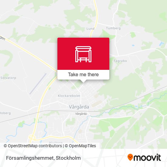 Församlingshemmet map