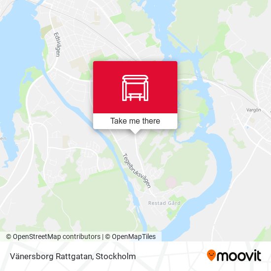 Vänersborg Rattgatan map