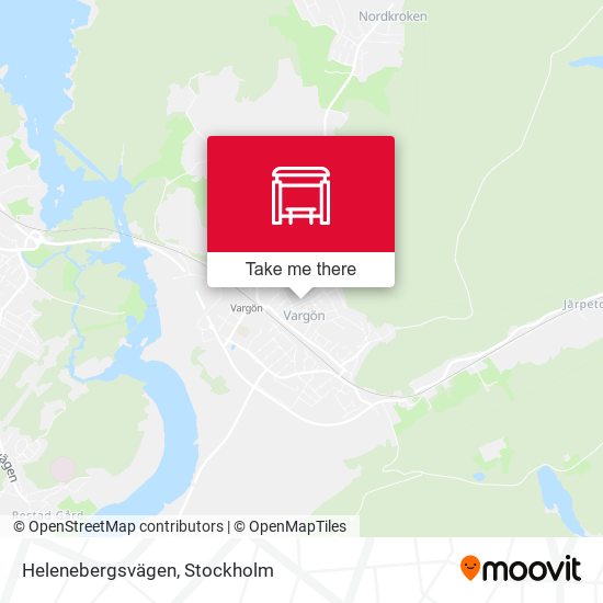 Helenebergsvägen map