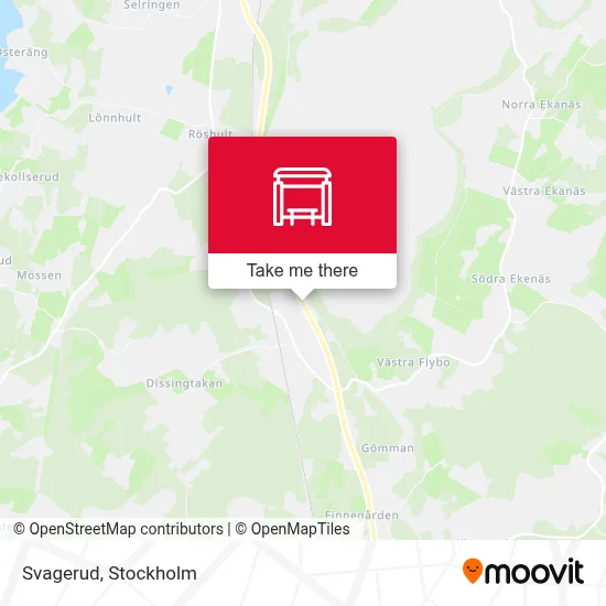 Svagerud map