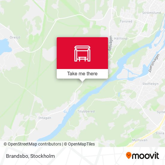 Brandsbo map