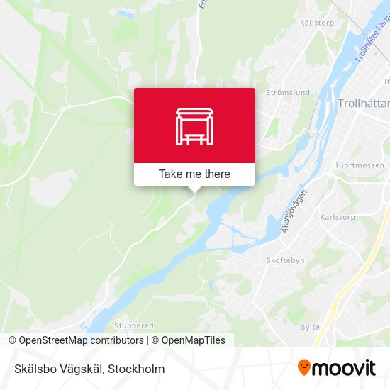 Skälsbo Vägskäl map