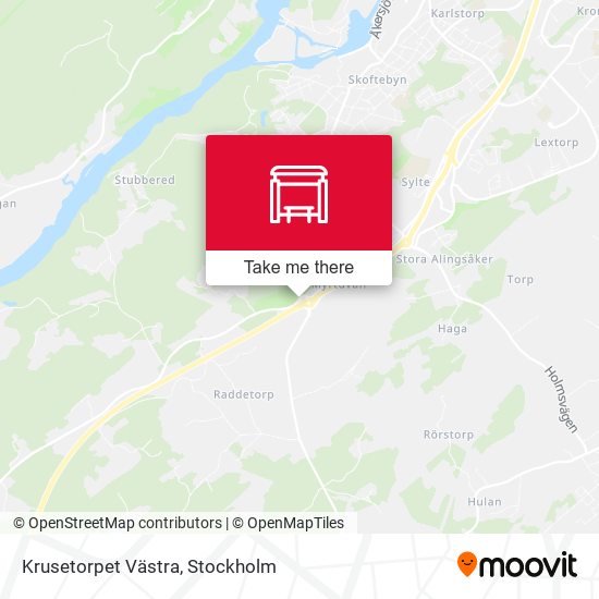Krusetorpet Västra map