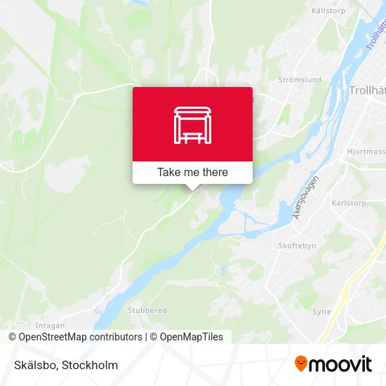 Skälsbo map