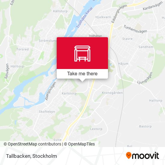 Tallbacken map