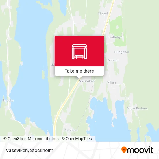 Vassviken map