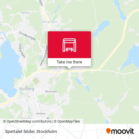 Spettalet Söder map