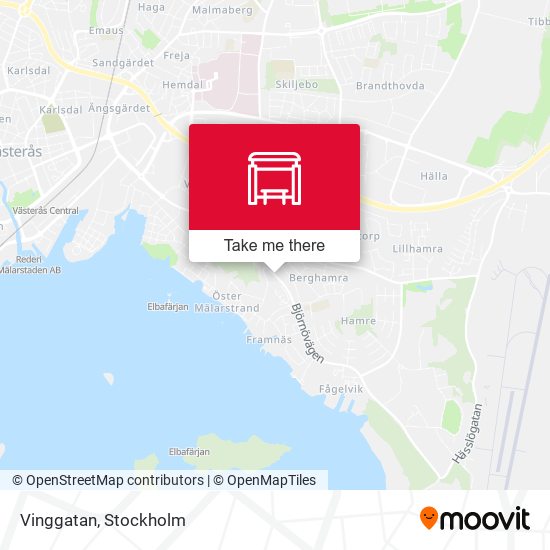 Vinggatan map