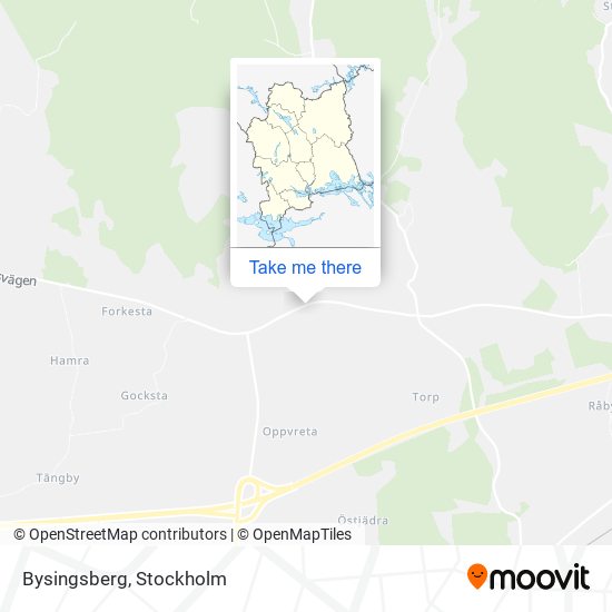 Bysingsberg map