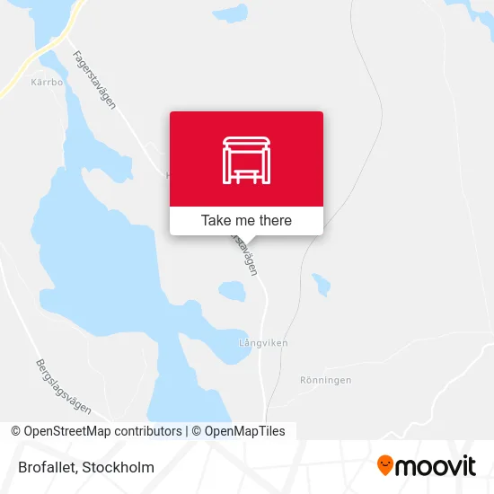 Brofallet map
