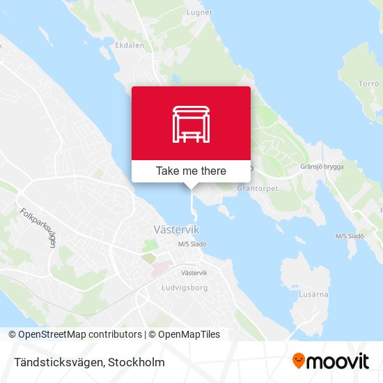 Tändsticksvägen map