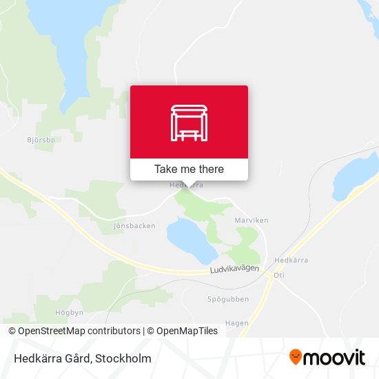 Hedkärra Gård map