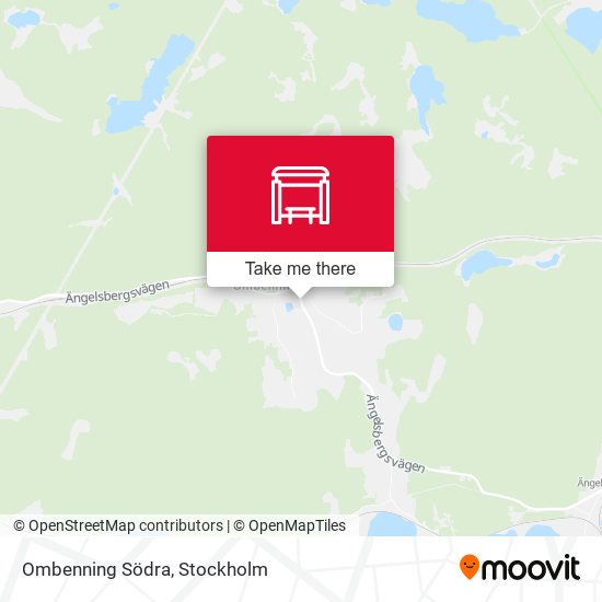 Ombenning Södra map