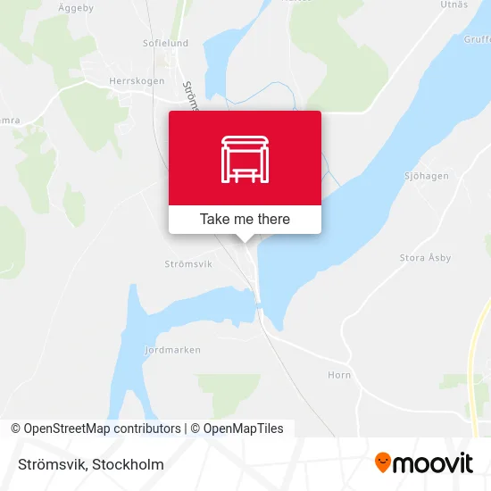 Strömsvik map