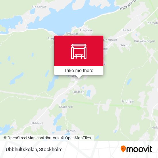 Ubbhultskolan map