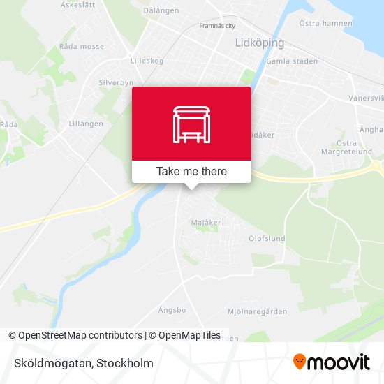 Sköldmögatan map