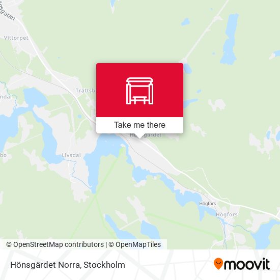 Hönsgärdet Norra map