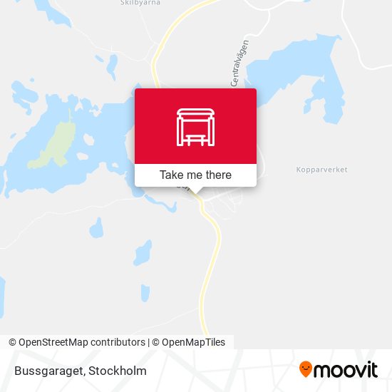 Bussgaraget map