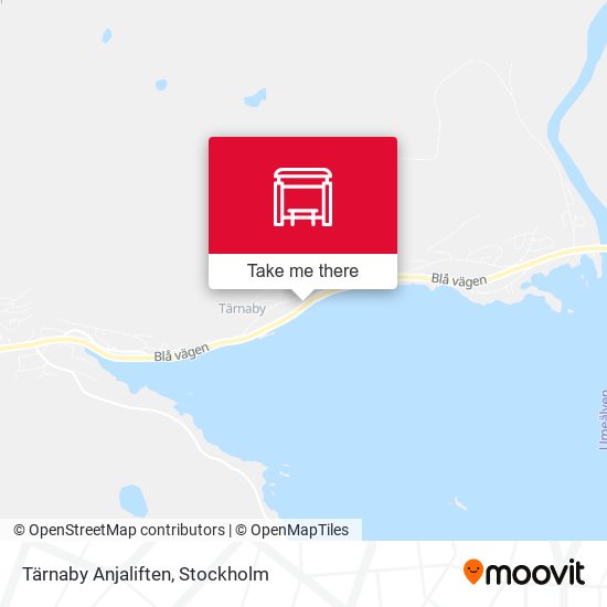 Tärnaby Anjaliften map