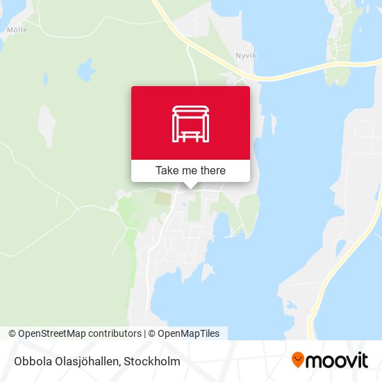 Obbola Olasjöhallen map