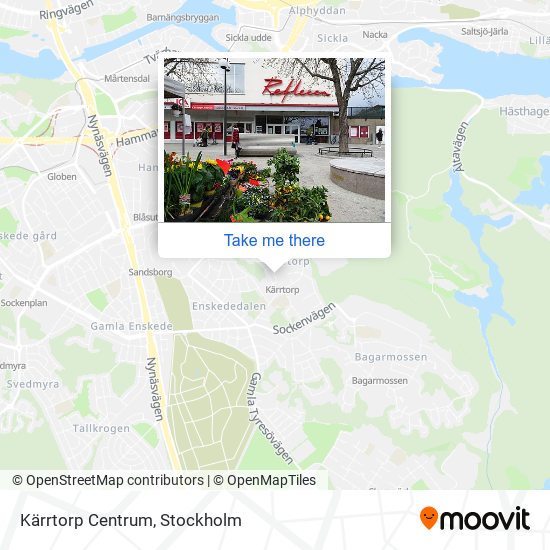 Kärrtorp Centrum map
