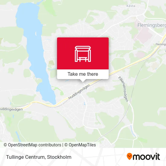 Tullinge Centrum map