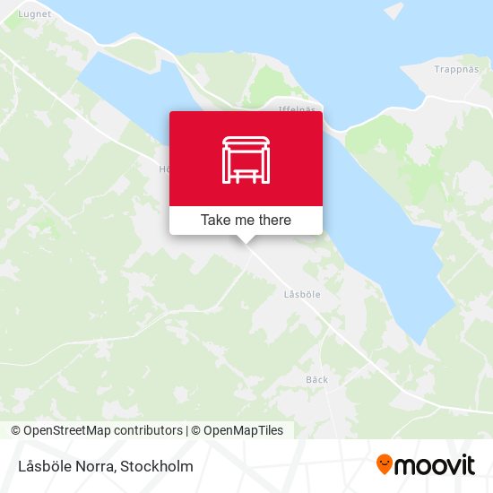 Låsböle Norra map