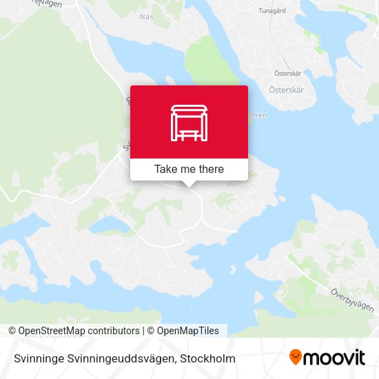 Svinninge Svinningeuddsvägen map