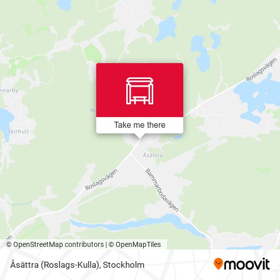 Åsättra (Roslags-Kulla) map