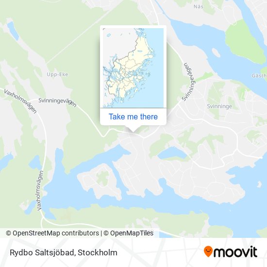 Rydbo Saltsjöbad map