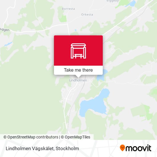 Lindholmen Vägskälet map