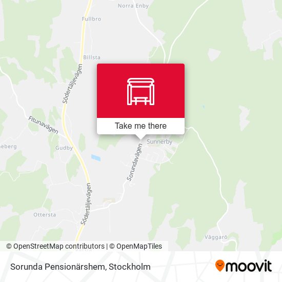 Sorunda Pensionärshem map
