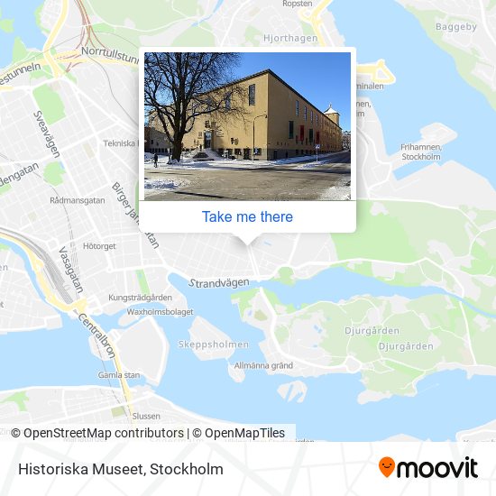 Historiska Museet map