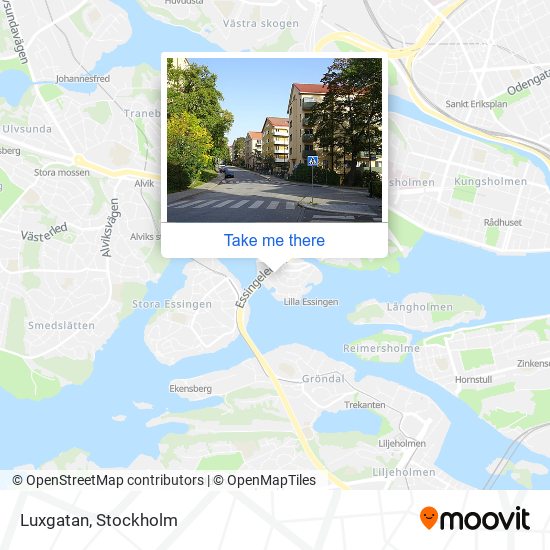 Luxgatan map