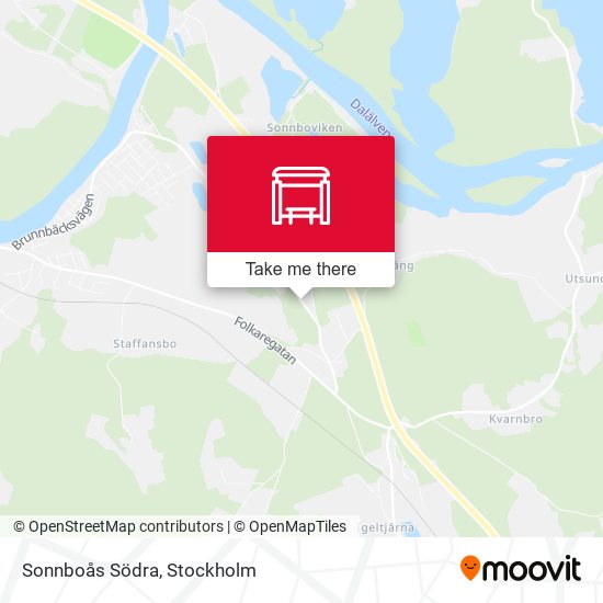 Sonnboås Södra map