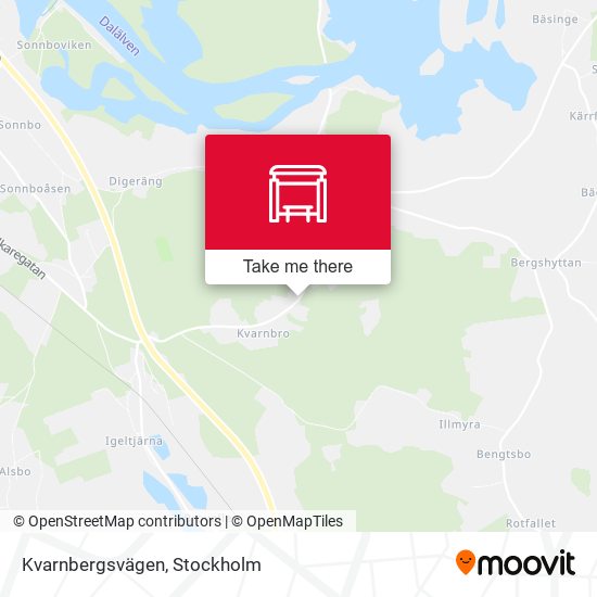 Kvarnbergsvägen map