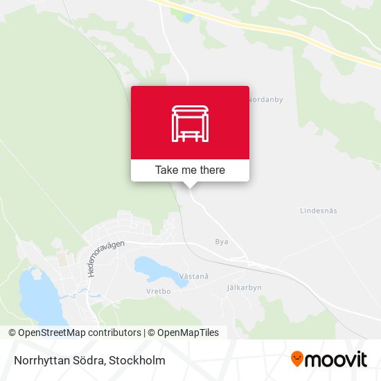 Norrhyttan Södra map