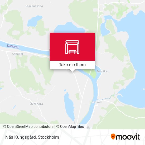 Näs Kungsgård map